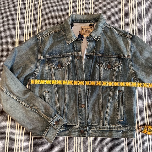 ‼️SOLD‼️ Polo Bear Denim Trucker Jeans Jacket SOLD OUT $298 New with tags. - Picture 5 of 6